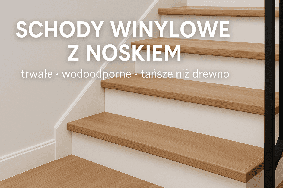 Schody winylowe z noskiem (SPC/LVT) — poradnik 2025